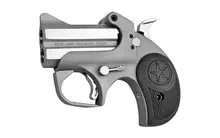 Bond Arms Roughneck Derringer Pistol - .357 Mag/.38 Special, 2.5" Stainless Steel Barrel, 2 Round Capacity, Rubber Grip (BARN-357/38)