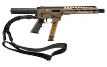 Freedom Ordnance FX9 9mm AR Style Semi-Auto Pistol 10" 31RD Black Flat Dark Earth