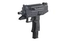 IWI UZI PRO UPP9S 9MM Luger Pistol with 4.5" Barrel, 25+1 Capacity, Black Hard Coat Anodized Finish and Black Polymer Grip