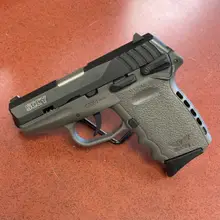 SCCY CPX-1 Carbon 9MM 3.1" Barrel, 10 Round, Black Nitride Stainless Steel Slide, Gray Polymer Grip Pistol