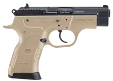 SAR USA B6C Compact 9MM Luger Pistol with 3.8" Barrel, 13+1 Capacity, Flat Dark Earth Finish, Polymer Grip