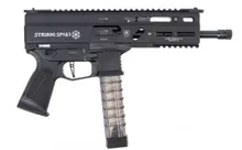 Grand Power Stribog SP9A3 9mm Black Pistol with 8" Threaded Barrel and 30rd Capacity