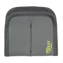 STICKY HOLSTERS DUAL MINI MAG POUCH BLACK