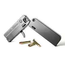 Trailblazer Lifecard LC2 .22 WMR Single Shot Folding Pistol - Black