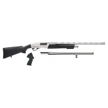 Armscor RIA Meriva 3-in-1 12GA Shotgun, 8RD, Black Synthetic, Chrome Finish, 18.5/28in Barrel