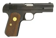 Colt 1903 Hammerless 32 ACP 3.75" Royal Blue Steel Pistol with Walnut Grip - 8+1 Rounds