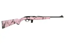Mossberg Firearms 702 Plinkster .22LR Rifle with Pink Marble Syn 37088