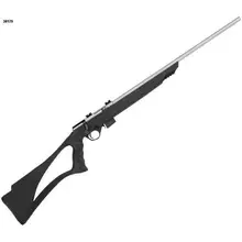 Mossberg 817 Bolt Action Rifle - .17 HMR, 21in, Brushed Chrome, Black - 5rd Capacity