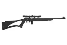 Mossberg 802 Plinkster 22LR, 18" Blue Black Synthetic Sport Grip with 4X Scope and 10-RD Mag