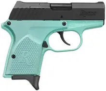 Remington RM380 Micro380 ACP 2.9" 6+1 Light Blue Black Stainless Steel with Polymer Grip 96453