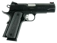 Remington 1911 R1 Ultralight Enhanced Commander 45 ACP 4.25" Pistol with 8+1 Rounds and Black Laminate Gray Grip