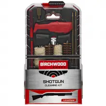 Birchwood Casey Universal Shotgun Cleaning Kit, 17 Pieces, Custom Handle