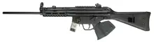PTR Industries PTR-9R CA Compliant 9mm 16" Semi-Automatic Rifle with M-LOK Handguard, 1:10 Twist, Fixed Stock, 10-Round Capacity, Black