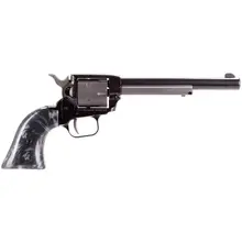 HERITAGE MANUFACTURING ROUGH RIDER 22LR / 22WMR 6.5" 6RD REVOLVER | BLACK PEARL | FACTORY BLEM